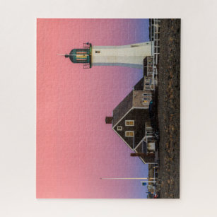 Sunset at Scituate Jigsaw Puzzle