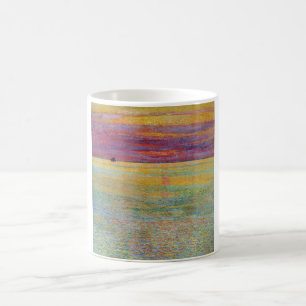 Sunset at Sea (by Childe Hassam) Coffee Mug