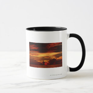 Sunset at sea mug