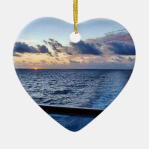 Sunset at Sea Ornament