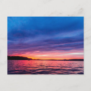 Sunset at Senecaville Lake, Ohio Postcard