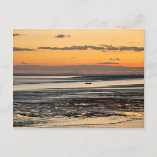 Sunset at Southend Postcard