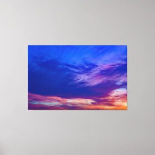 sunset at the beach 3 wrapped canvas