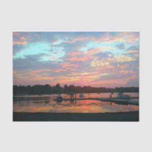 Sunset at The Cove Tissue Paper