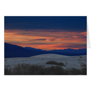 Sunset at the Dunes, Blank Inside