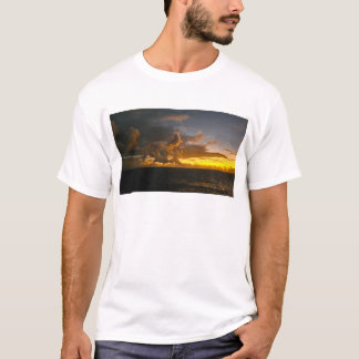 Sunset at the Equator, Pacific Ocean T-Shirt