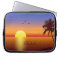 Sunset at tropical beach