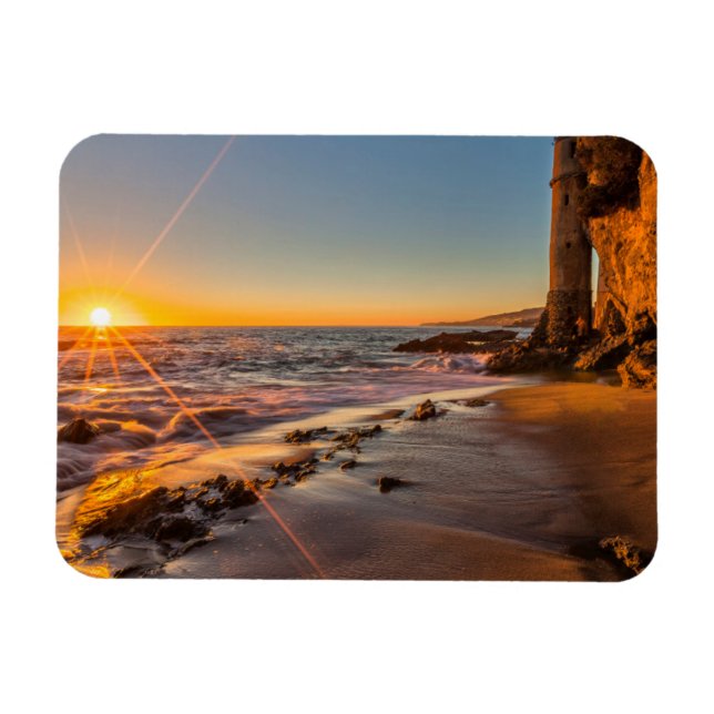 Sunset at Victoria Beach 2 Magnet (Horizontal)