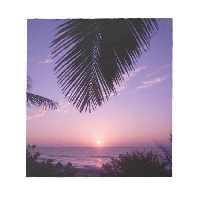 Sunset at West End, Cayman Brac, Cayman Islands, Notepad (Front)