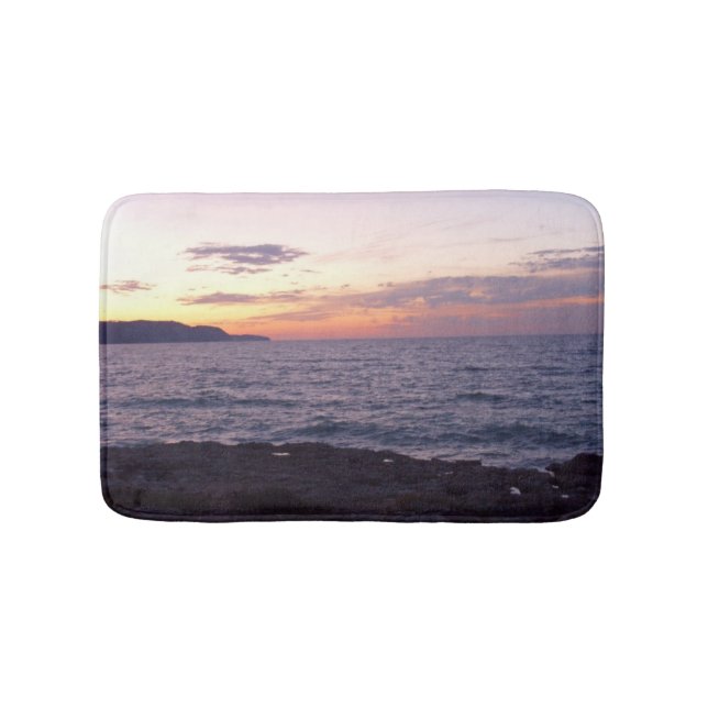 Sunset  bath mat (Front)
