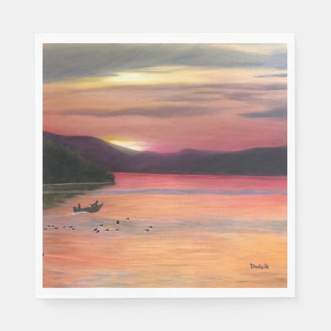 Sunset Bay Napkins (Front)