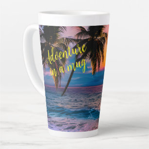 Sunset Beach Aventure Personnalisée Dans Une Mug