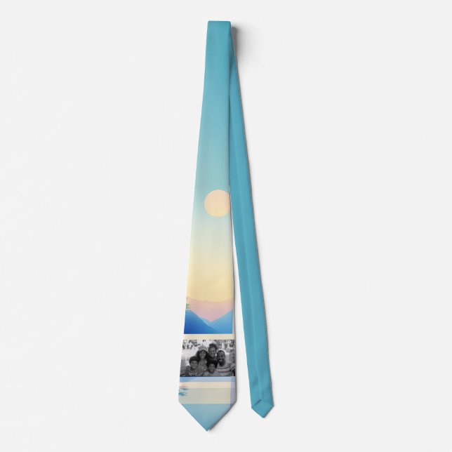 Sunset Beach Bauhaus Tie (Front)