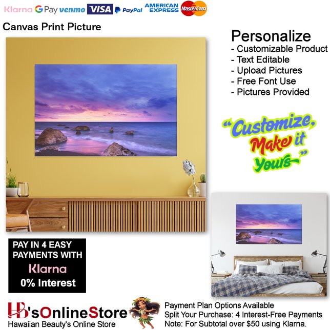 Sunset Beach Canvas Print Picture  13 (Sunset Beach Canvas Print Picture 13.
)