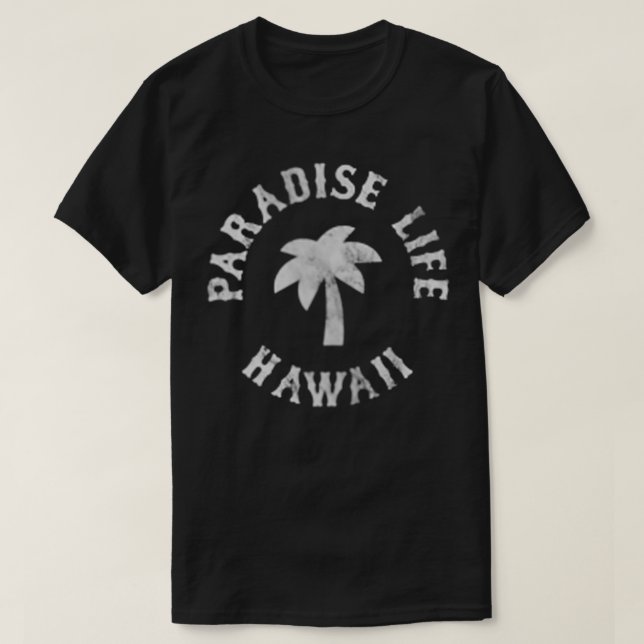 Sunset Beach Hawaii Wave Logo Zip  T-Shirt (Design Front)