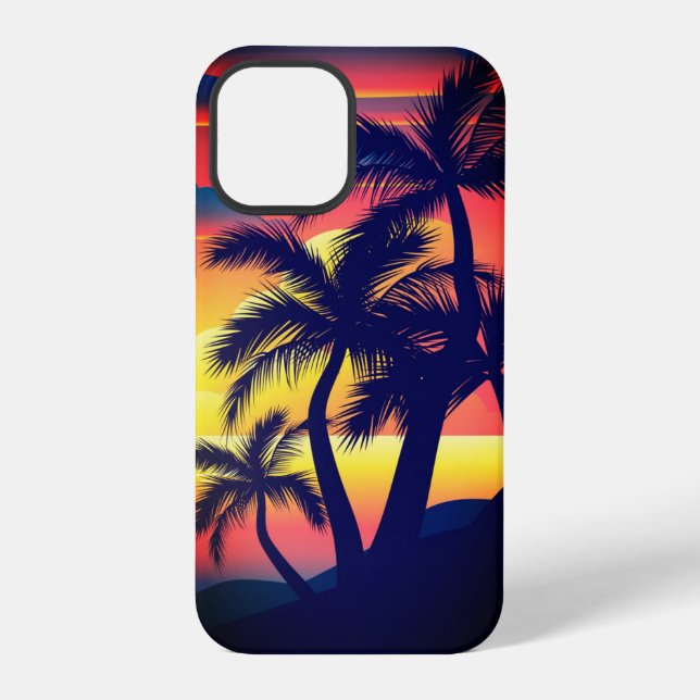 Sunset Beach  iPhone Case (Back)