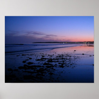 Sunset Beach Photographer Poster