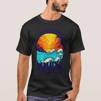 Sunset Beach Retro Punta Cana Dominican Family Vac T-Shirt