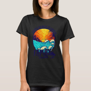 Sunset Beach Retro Vero Beach Florida Family Vacat T-Shirt