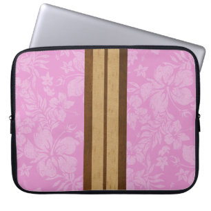 Sunset Beach Surfboard Neoprene Wetsuit Laptop Sleeve