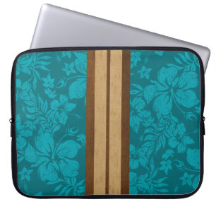 Sunset Beach Surfboard Neoprene Wetsuit Laptop Sleeve
