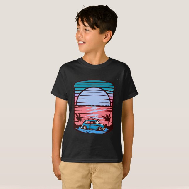 Sunset Beach T-Shirt (Front Full)