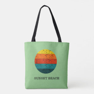 Sunset Beach Tote Bag