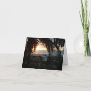Sunset Beach, Treasure Island, Florida Card