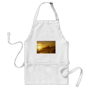 Sunset Beach Tropical Ocean Water Peace Love Sand Standard Apron