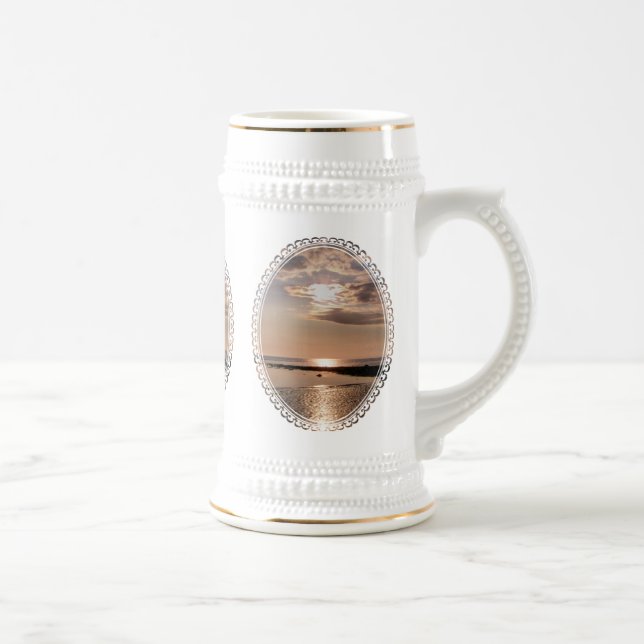 SUNSET BEER STEIN (Right)