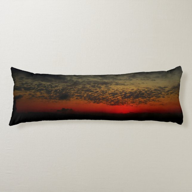 Sunset Before the Storm Body Pillow (Front)