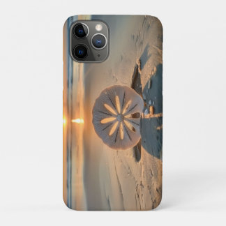 Sunset Behind the Sand Dollar iPhone 11 Pro Case
