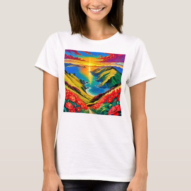 Sunset Bliss T-Shirt (Front)