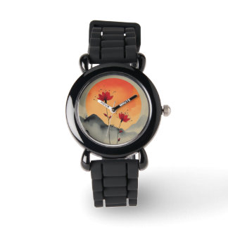 Sunset Blossom Wristwatch