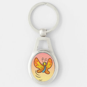 Sunset Buttah Fly Keychain