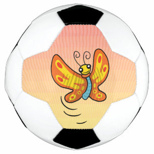 Sunset Buttah Fly Soccer Ball