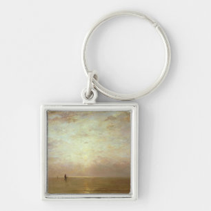 Sunset, c.1887 keychain