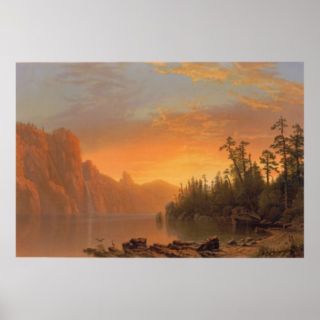 Sunset (California Scenery) Poster (Front)