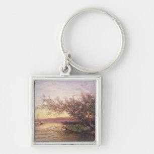 Sunset, Camargue Keychain