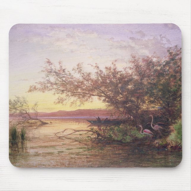 Sunset, Camargue Mouse Pad (Front)