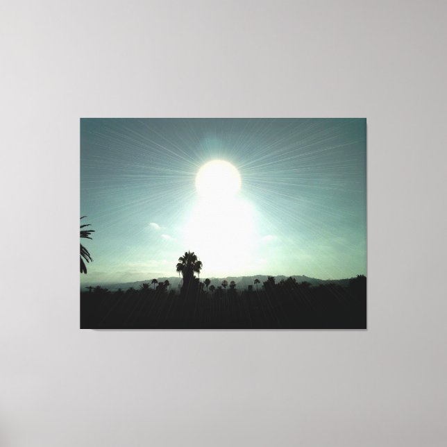 Sunset Canvas Print (Front)