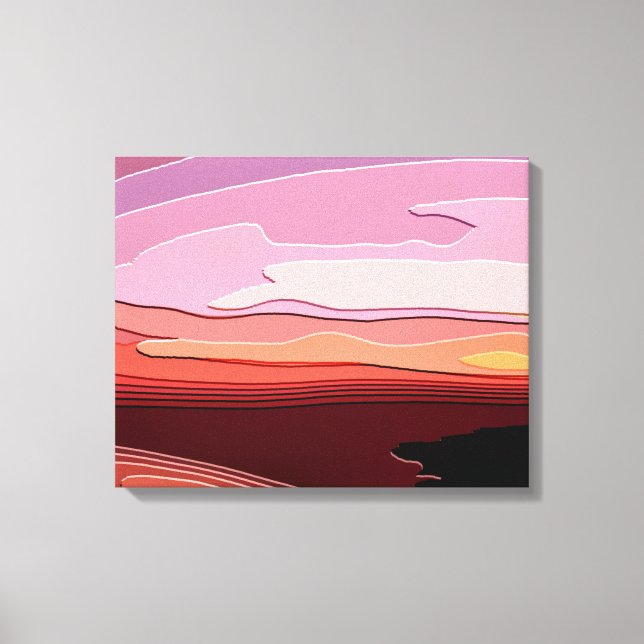 SUNSET CANVAS PRINT (Front)