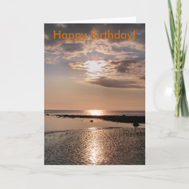 SUNSET CARD (Front)