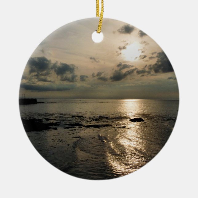 SUNSET CERAMIC ORNAMENT (Front)