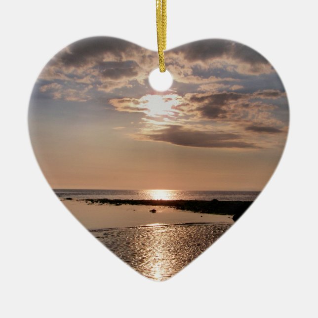 SUNSET CERAMIC ORNAMENT (Front)