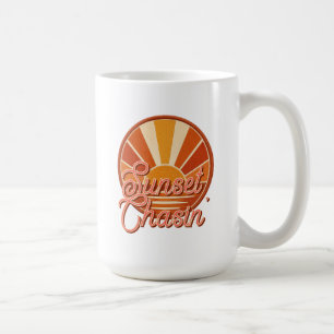 Sunset Chasin' Vintage Vibe Coffee Mug