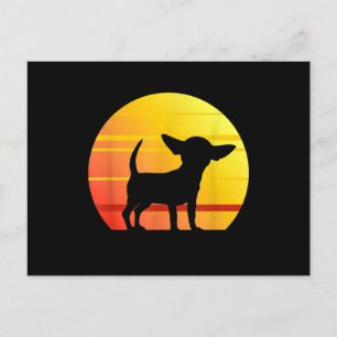 Sunset Chihuahua Postcard
