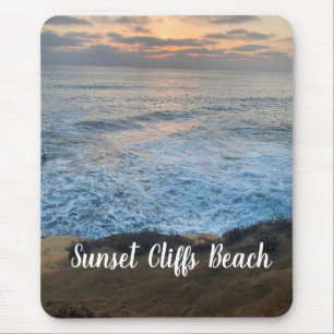 Sunset Cliffs Beach Mouse Pad