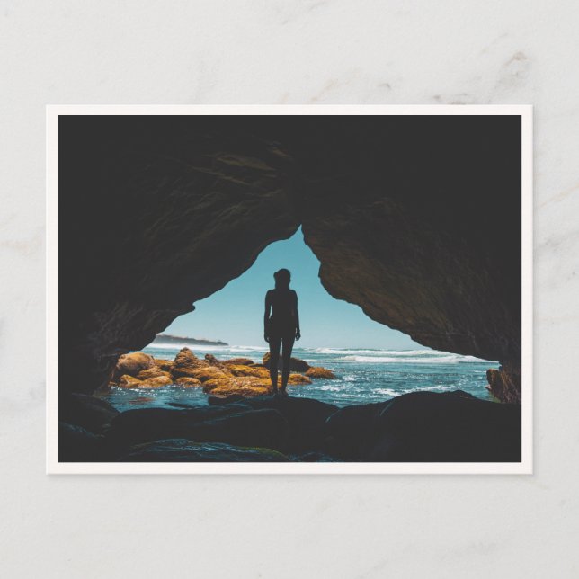 Sunset Cliffs Cave San Diego Point Loma Beach Postcard (Front)