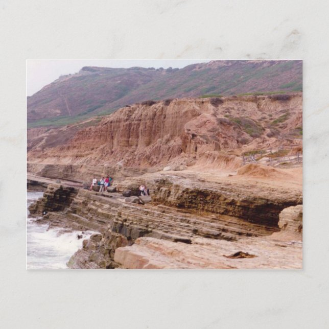 Sunset Cliffs San Diego California Postcard (Front)